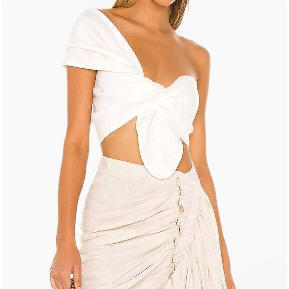 NEW JBQ sol top in white